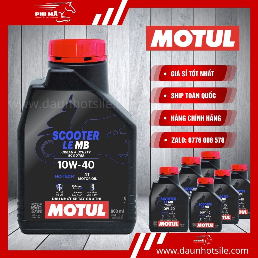 Motul Scooter LE 4T 10W40 800ml
